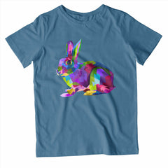 Kids Colourful Rabbit T-Shirt