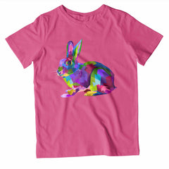 Kids Colourful Rabbit T-Shirt