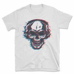 Glitch Headphones Skull T-Shirt