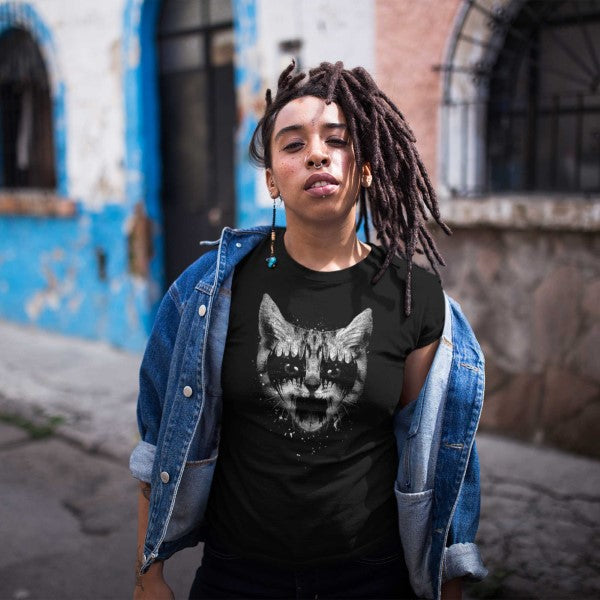 Women's Heavy Metal Kitten T-Shirt