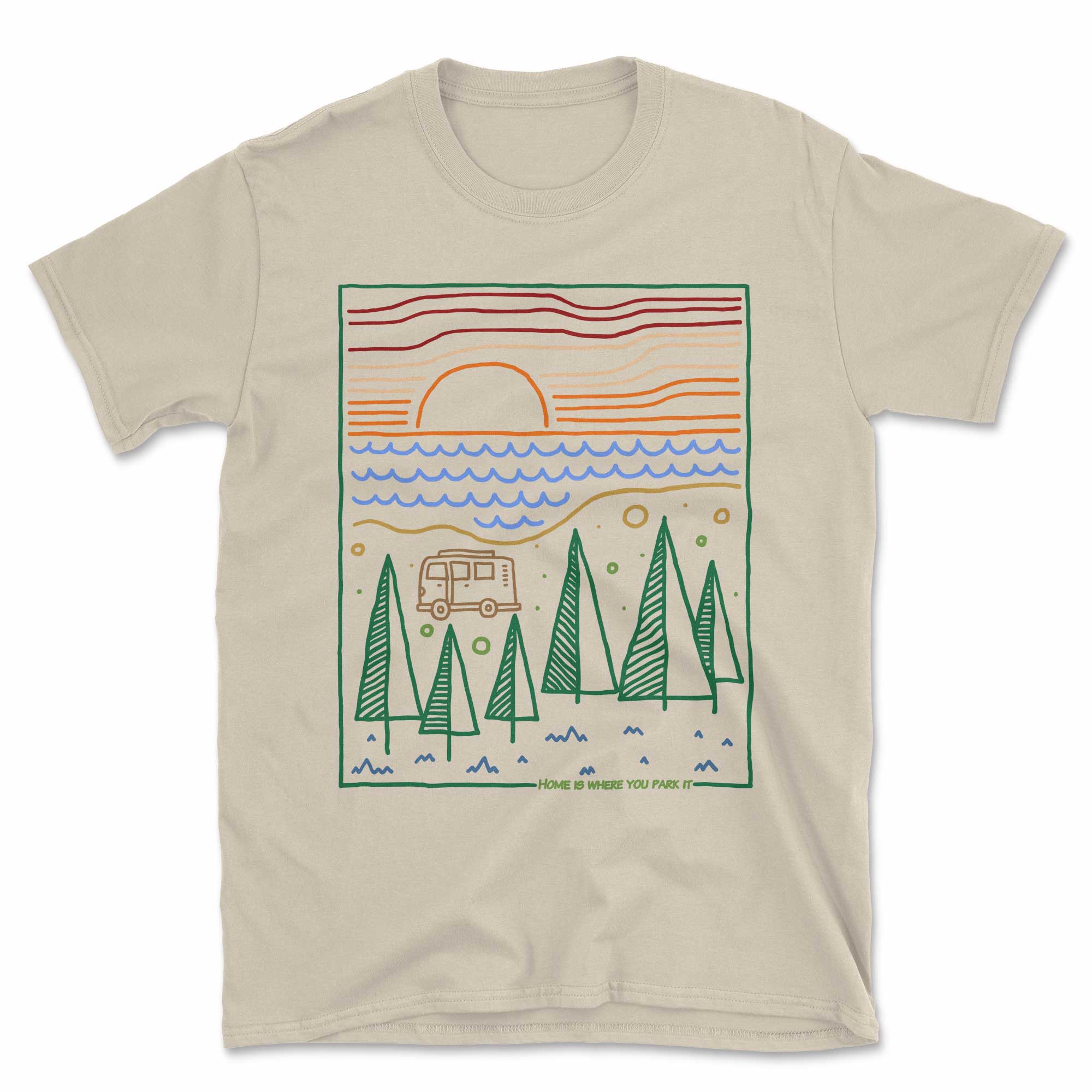 Home Is Where You Park It T-Shirt