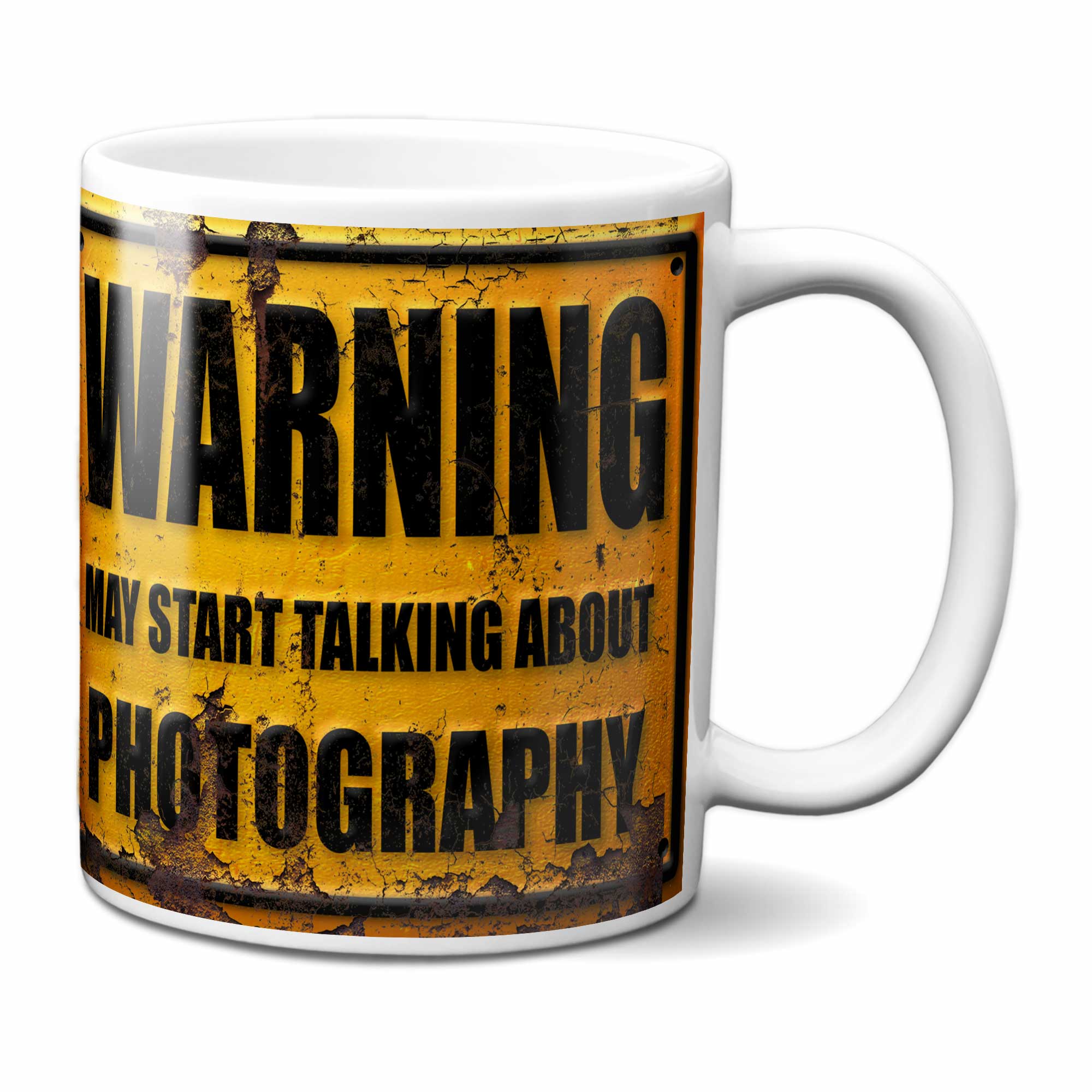 Warning May Start Talking About Photography Mug