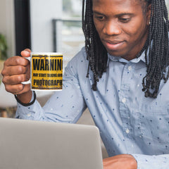Warning May Start Talking About Photography Mug