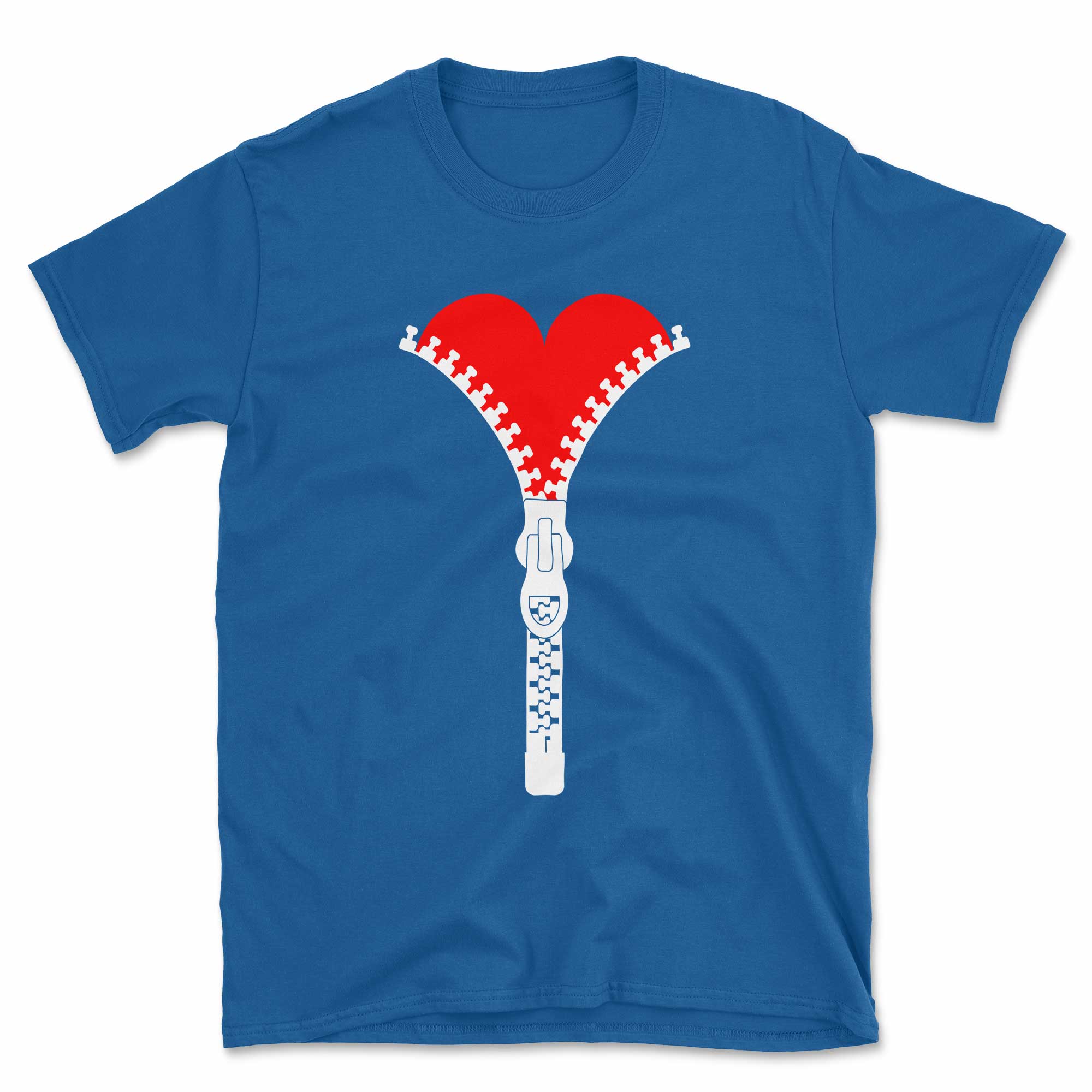 Zip and Heart T-Shirt