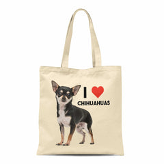 I Heart Chihuahuas Tote Bag