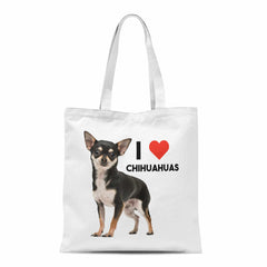 I Heart Chihuahuas Tote Bag