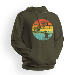Eat Sleep Fish Hoodie