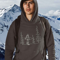 Snowboarder Line Hoodie