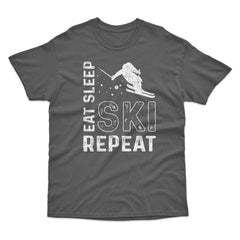 Eat Sleep Ski Repeat T-Shirt