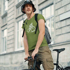 Particle Dot Cyclist T-Shirt