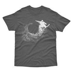 Particle Dot Snowboarder T-Shirt