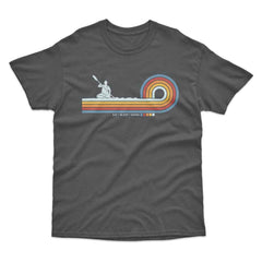 Retro Lines Kayak T-Shirt