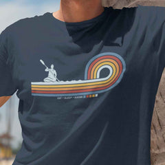 Retro Lines Kayak T-Shirt
