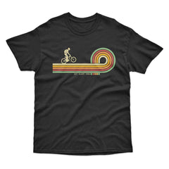 Retro Lines Mountain Bike T-Shirt