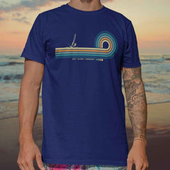 Retro Lines Windsurf T-Shirt