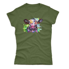 Cow Watercolour T-Shirt