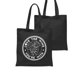 Love The Wine Tote Bag
