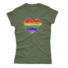 Rainbow Heart T-Shirt