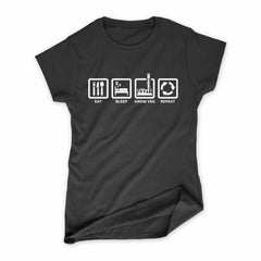 Women's Eat Sleep Grow Veg Repeat T-Shirt