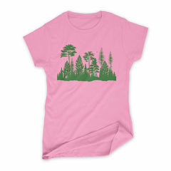 Women's Forest Mountain Biker T-Shirt
