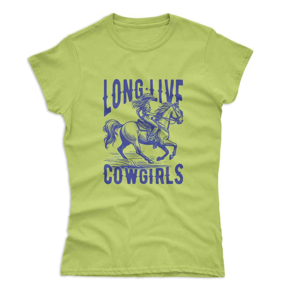 Women's Long Live Cowgirls T-Shirt