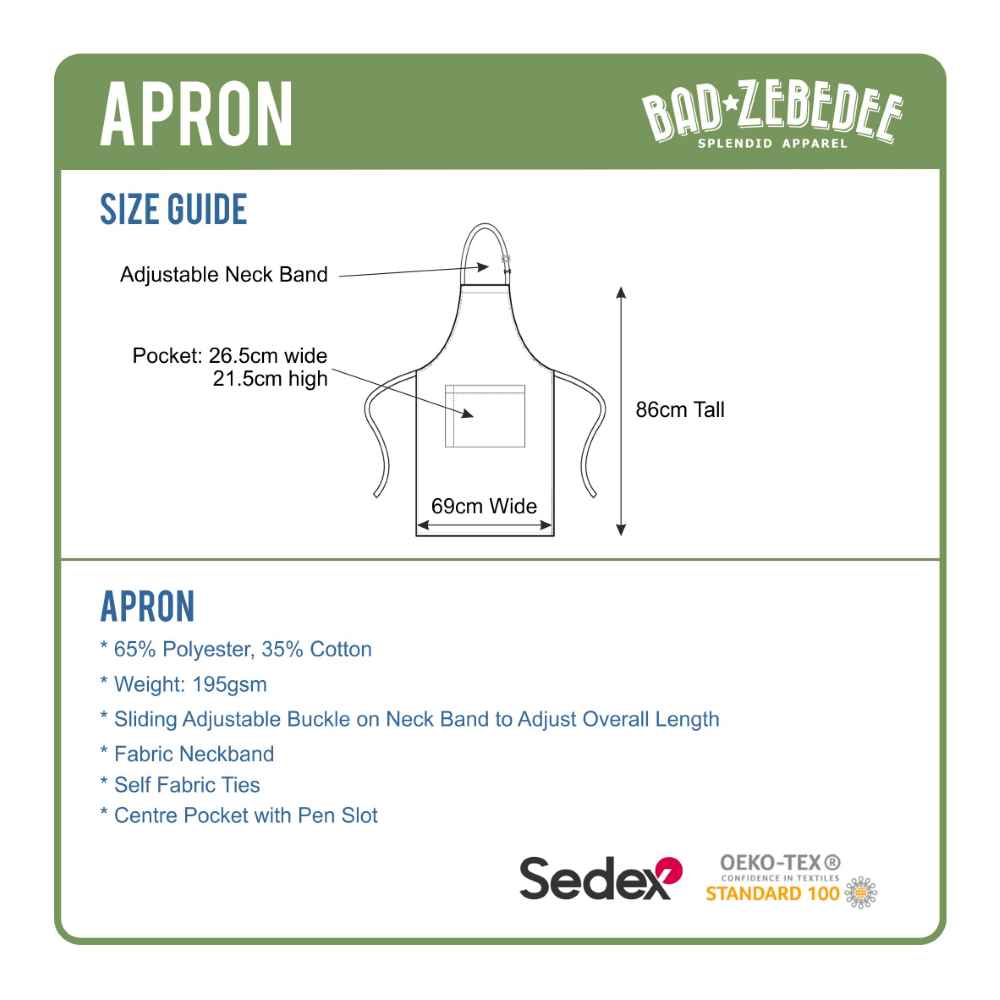 Daddio of the Patio BBQ Apron