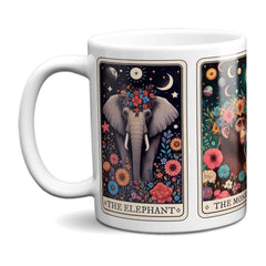 Jungle Animals Tarot Card Mug