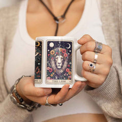 Jungle Animals Tarot Card Mug