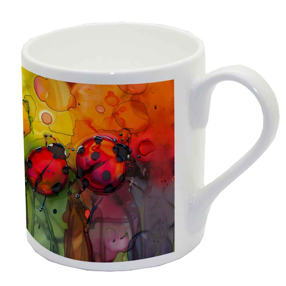Colourful Ladybirds Mug