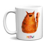 Watercolour Ginger Cat Mug