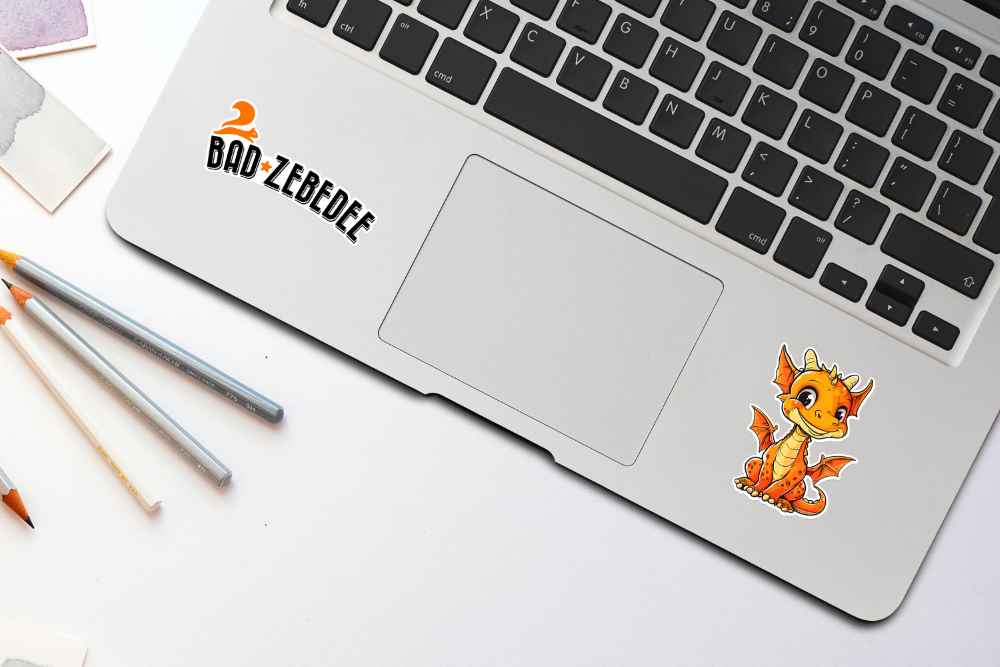 Cute Dragons Sticker Sheet