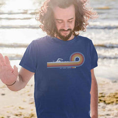 Retro Lines Swim T-Shirt