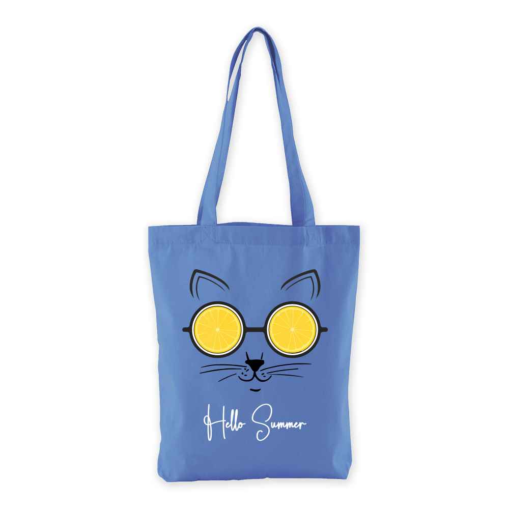 Hello Summer Cat EarthAware Tote Bag