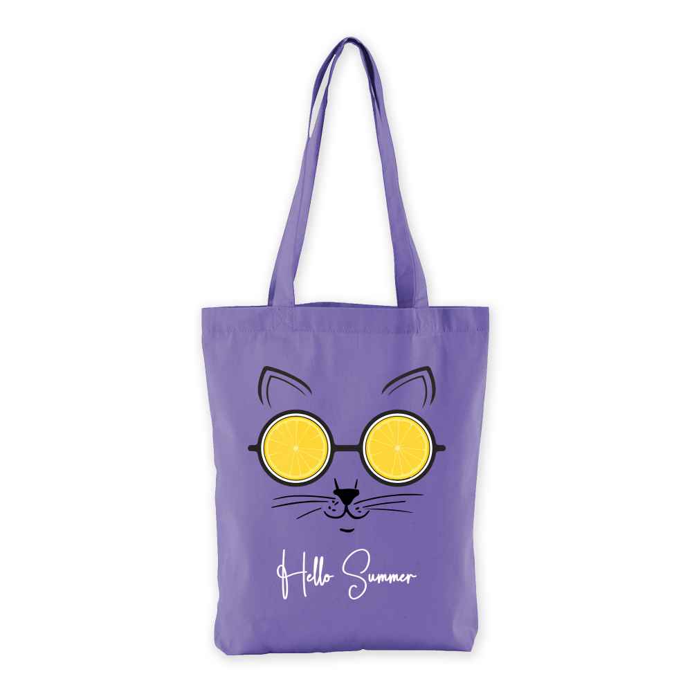 Hello Summer Cat EarthAware Tote Bag