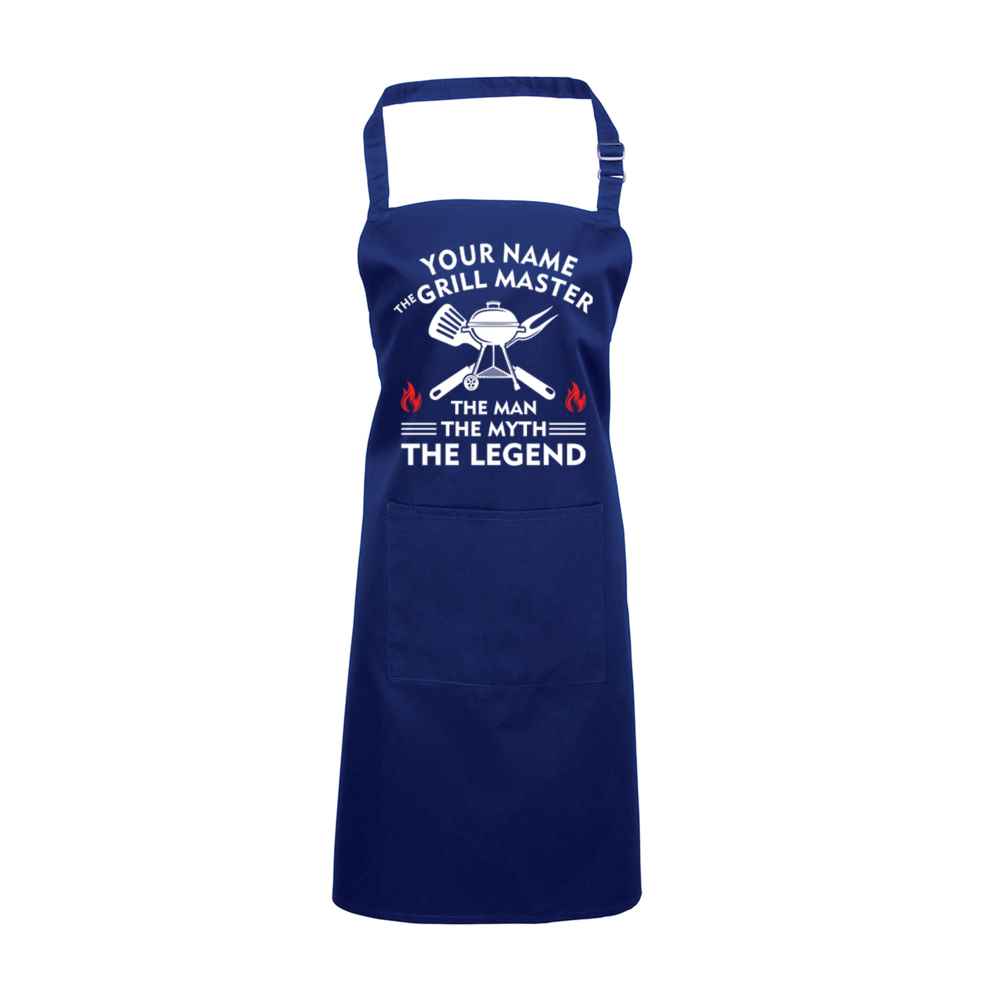 Personalised Grill Master Apron