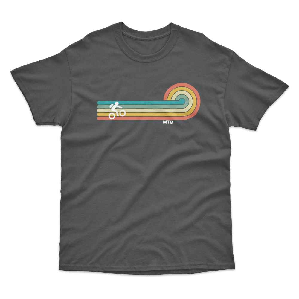 Vintage Lines Mountain Bike T-Shirt