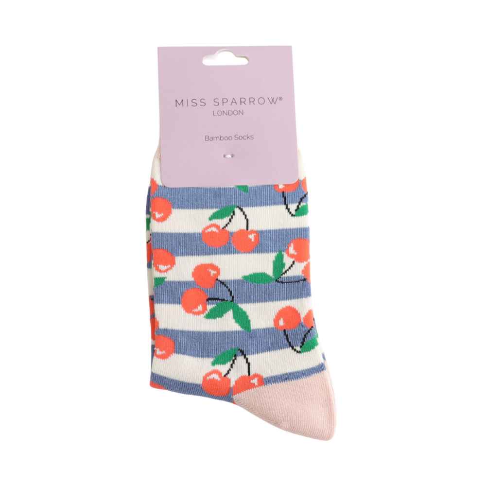 Miss Sparrow Cherries Stripes (Women)