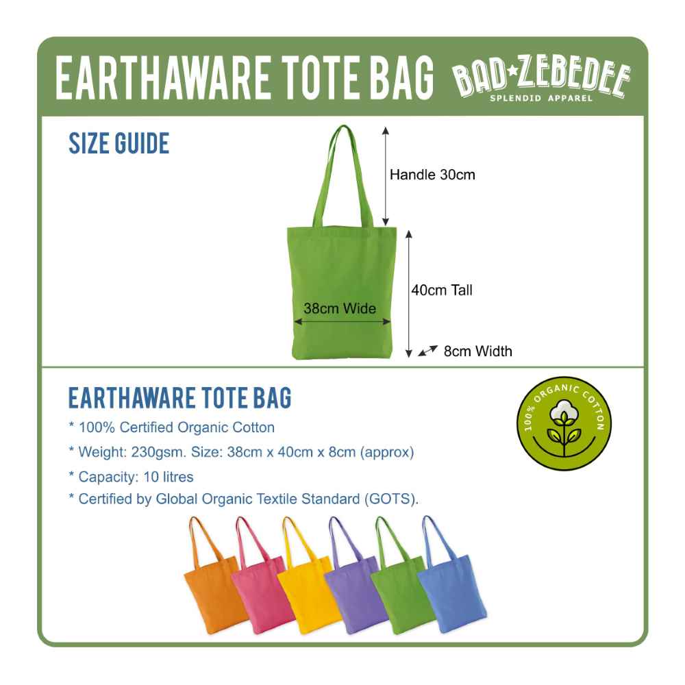 Hippie Singing Frogs EarthAware Tote Bag