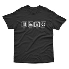 Eat Sleep Cave Repeat T-Shirt