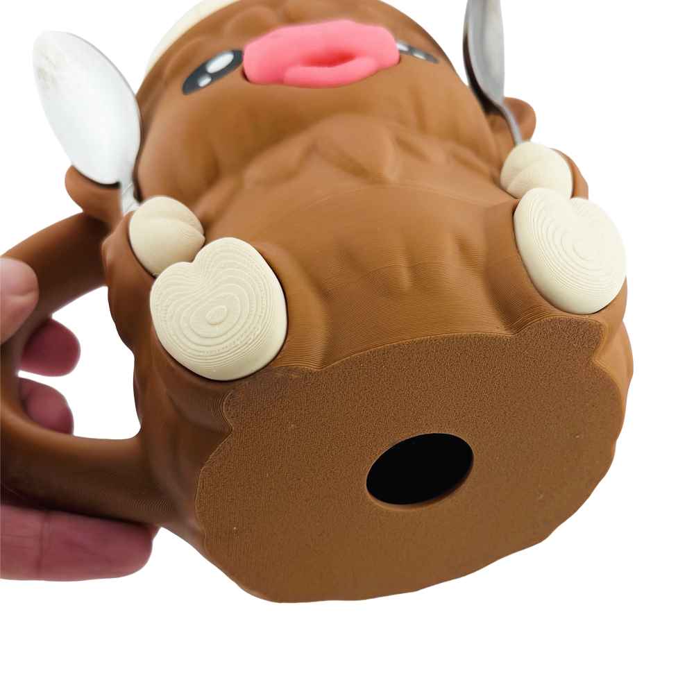 Highland Cow Ice Cream Tub Holder