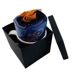 Hill Climb Bicycle Mug & Matching Socks Gift Box