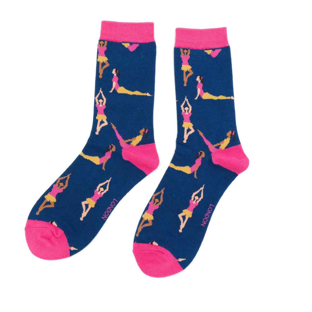 Yoga Poses Socks