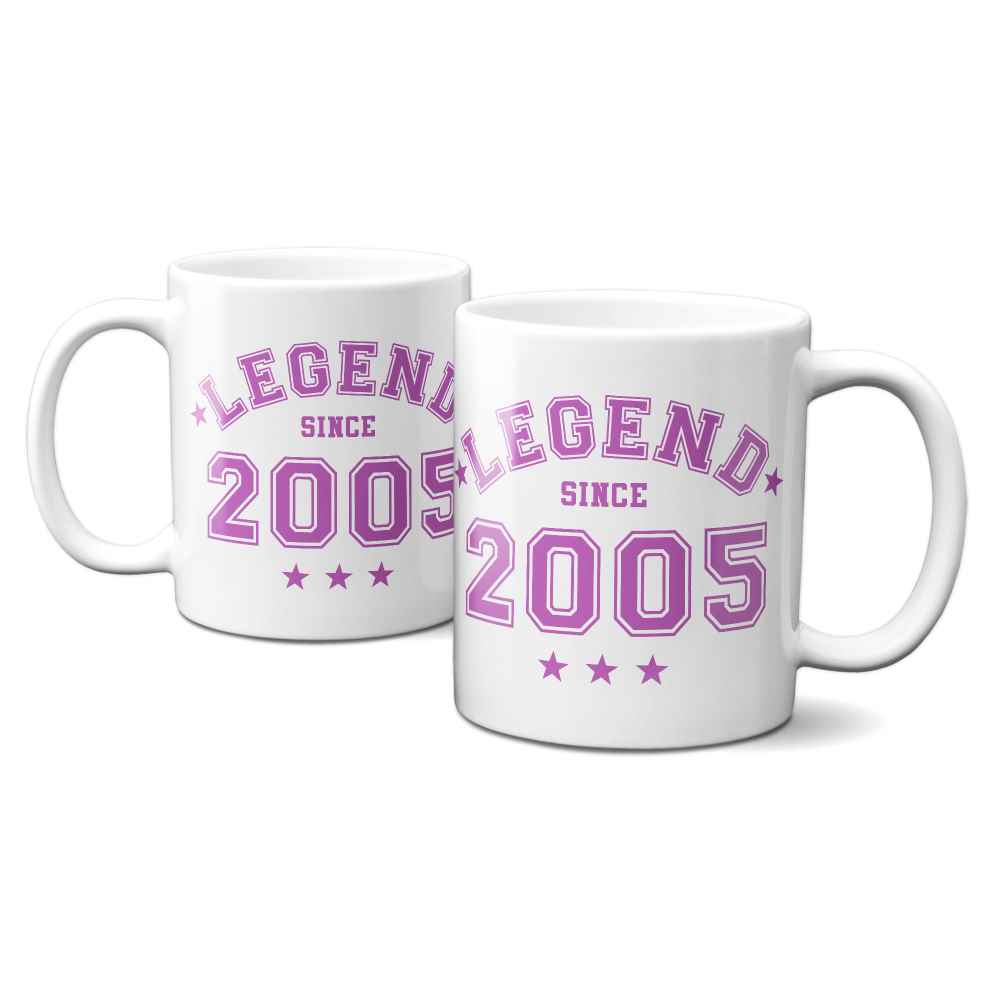Legend Since 2005 Mug - 21st Birthday