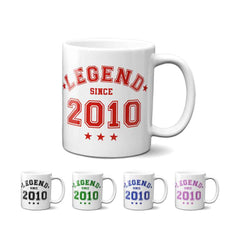 Legend Since 2010 Mug - 16th Birthday