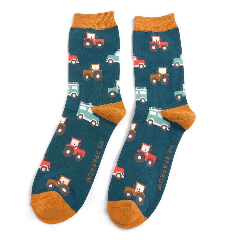Mr Sparrow On The Farm Socks (Men)