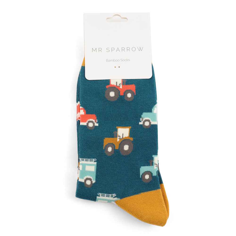 Mr Sparrow On The Farm Socks (Men)