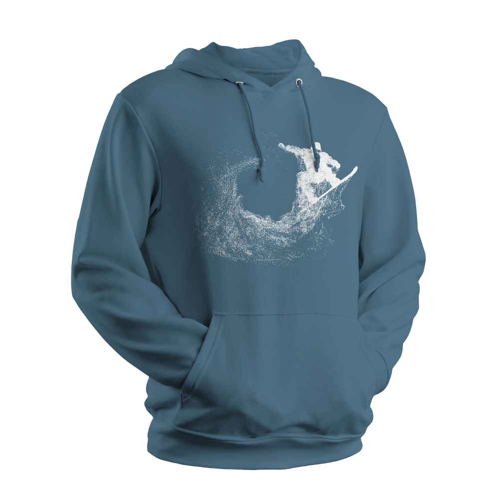 Particle Dot Snowboarder Hoodie