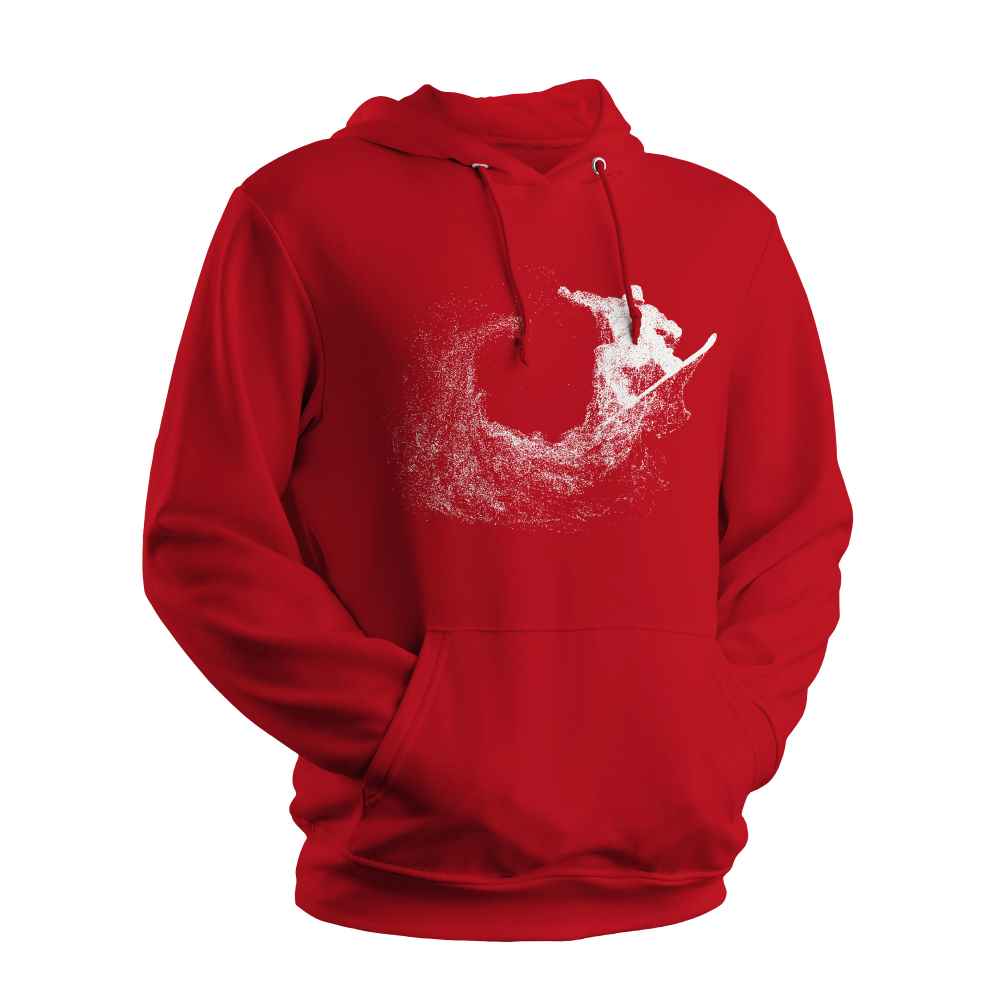 Particle Dot Snowboarder Hoodie