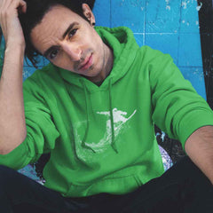 Particle Dot Snowboarder Hoodie