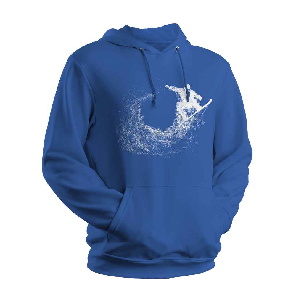 Particle Dot Snowboarder Hoodie
